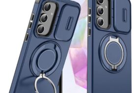 Torbica CamShield Ring stand za Samsung A376B Galaxy A37 5G plava