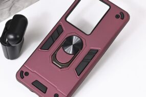 Torbica Hard Ring za Xiaomi Redmi Note 14s bordo