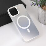 Torbica Magsafe Clear za iPhone 14 6.1 srebrna - Slika 4