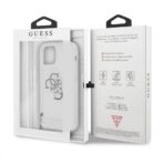Torbica Guess Hc PC 4G Metal Charm za iPhone 12 Pro Max 6.7 srebrna (GUHCP12LKS4GSI) - Slika 4