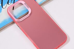 Torbica Clear za iPhone 16 Pro 6.3 roze