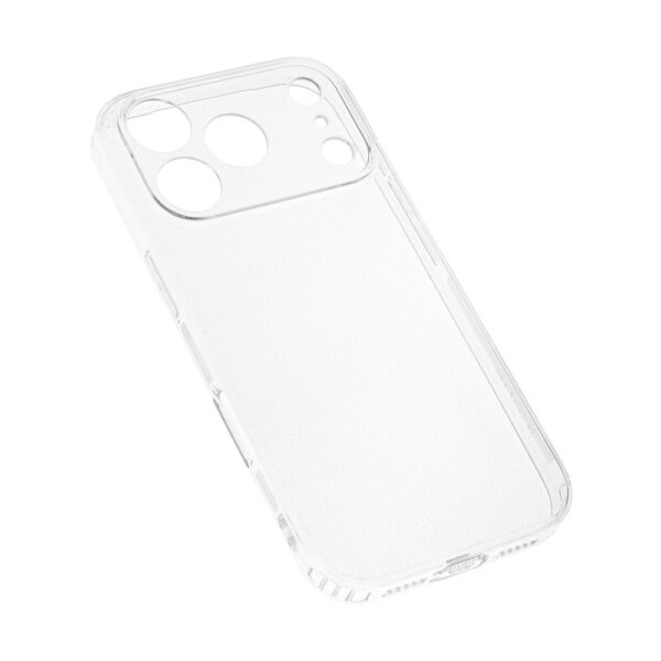 Torbica silikonska Ultra Thin with pluggy za iPhone 17 Pro Max/18 Pro Max 6.9 transparent