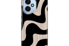 Torbica Silikonska Print Skin za Honor 400 Black Flow