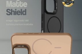 Torbica Magsafe Matte Shield za iPhone 13/14 6.1 braon
