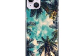 Torbica Silikonska Print Skin za iPhone 14 Plus 6.7 Palm tree