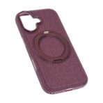 Torbica Magsafe Textile za iPhone 17 6.3 bordo - Slika 5