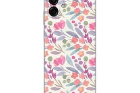 Torbica Silikonska Print za Samsung A075F Galaxy A07 Watercolor Flowers