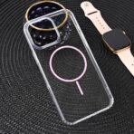 Torbica Magsafe Color Line za iPhone 16 Pro Max 6.9 roze - Slika 4