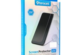 Zastitno Staklo Tempered glass Premium UV Glue Full Cover + Lampa za Honor 70
