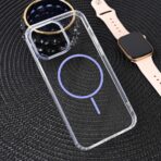 Torbica Magsafe Color Line za iPhone 15 Pro Max 6.7 ljubicasta - Slika 3