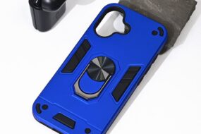 Torbica Hard Ring za iPhone 16 6.1 plava