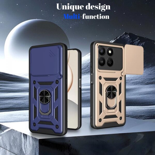 Torbica Hard Shield za Honor X7d 4G/400 Smart 5G tamno plava