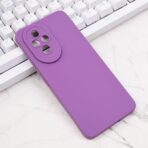 Torbica Silikon Pro Camera za Honor 200 ljubicasta