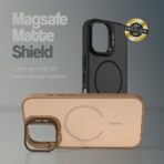 Torbica Magsafe Matte Shield za iPhone 17 Air 6.6 roze