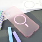 Torbica Magsafe Matte PC za Samsung A065F Galaxy A06 roze - Slika 4