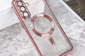 Torbica Magsafe Lux za Samsung A566B Galaxy A56 5G roze