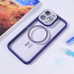Torbica Magsafe shining za iPhone 15 Pro Max 6.7 ljubicasta - Slika 5