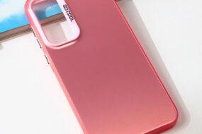 Torbica Clear za Samsung A556B Galaxy A55 5G roza