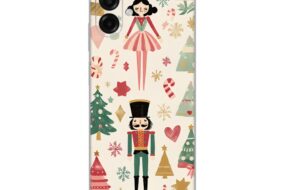 Torbica Silikonska Print za Samsung A075F Galaxy A07 Vintage Christmas