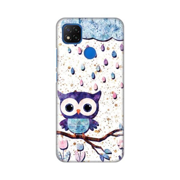 Torbica Silikonska Print Skin za Xiaomi Redmi 9C/10A Owl