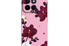 Torbica Silikonska Print Skin za Honor X6c Pink Orchid