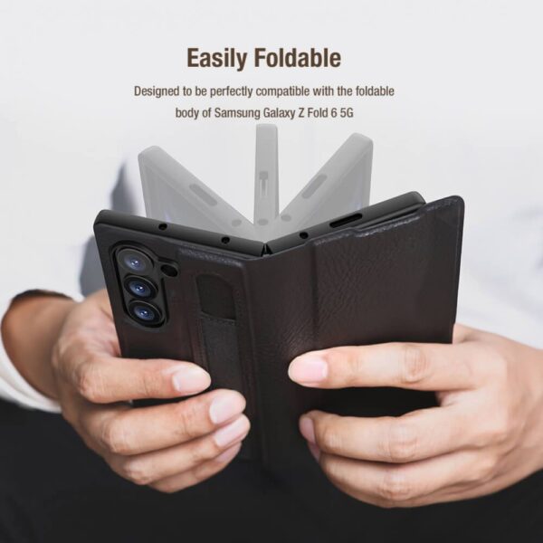 Torbica Nillkin Aoge za Samsung F956B Galaxy Z Fold 6 crna