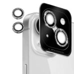 Zastita za kameru Diamond za iPhone 15 6.1 crna - Slika 4