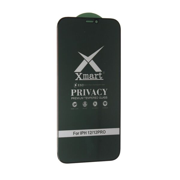 Zastitno staklo Tempered Glass X mart 9D Privacy za iPhone 12/12 Pro 6.1