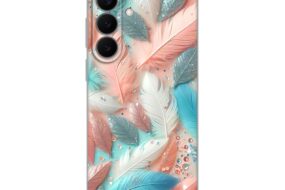 Torbica Silikonska Print za Samsung S946B Galaxy S26 Plus Pastel Feathers