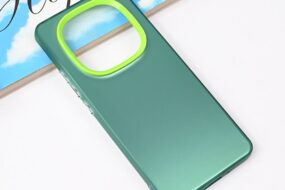 Torbica Clear za Xiaomi Redmi Note 14 Pro 4G zelena