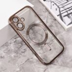 Torbica Magsafe Lux za iPhone 16 6.1 siva