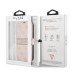 Torbica Guess Stripe Bk Pu za iPhone 13 Pro 6.1 roze (GUBKP13L4GDPI) - Slika 6