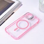 Torbica Magsafe transparent za iPhone 12 6.1 pink - Slika 2