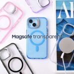Torbica Magsafe transparent za iPhone 16 6.1 crna - Slika 4