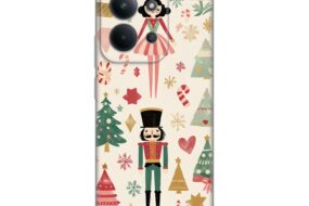 Torbica Silikonska Print za Xiaomi Redmi 15C 4G Vintage Christmas