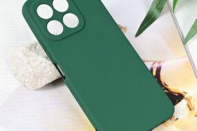 Torbica Teracell Soft Velvet za Honor X6b tamno zelena