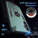 Torbica Hard Ring za Samsung A266B Galaxy A26 siva - Slika 4