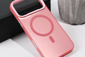 Torbica Magsafe Clear za iPhone 17 Pro Max 6.9 roze