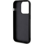 Torbica Karl Lagerfeld Hc 3D Logo Glitter za iPhone 15 Pro 6.1 crna (KLHCP15L3DMBKCK) - Slika 7