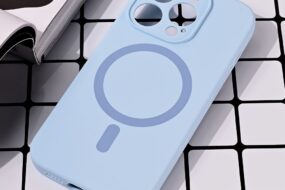 Torbica Magsafe Pure color za iPhone 15 Pro 6.1 svetlo plava