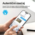 Zastitno staklo Tempered glass Teracell Titan 2.5D za iPhone 17 6.3 crni - Slika 7