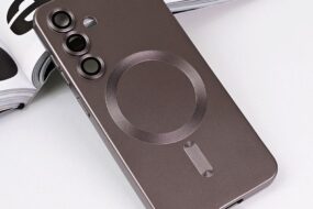 Torbica Magsafe Chrome za Samsung S921B Galaxy S24 siva