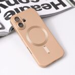 Torbica Magsafe Chrome za iPhone 16 6.1 gold