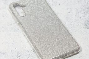 Torbica Crystal Dust za Xiaomi Redmi Note 11T 5G/Poco M4 Pro 5G srebrna