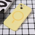 Torbica Magsafe Pure color za iPhone 15 6.1 zuta