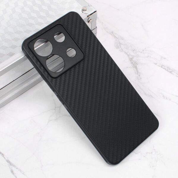 Torbica Carbon fiber za Xiaomi Redmi Note 13 Pro 5G (EU) crna