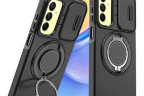 Torbica CamShield Ring stand za Samsung A165F Galaxy A16 crna
