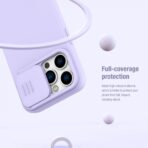 Torbica Nillkin CamShield Silky za iPhone 14 Pro 6.1 ljubicasta - Slika 9