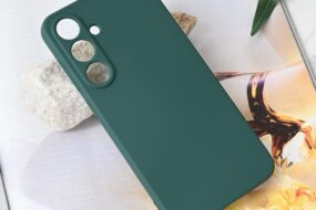 Torbica Teracell Soft Velvet za Samsung S936B Galaxy S25 Plus tamno zelena