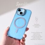 Torbica Magsafe Sparkle za iPhone 13 Pro Max 6.7 crna - Slika 2